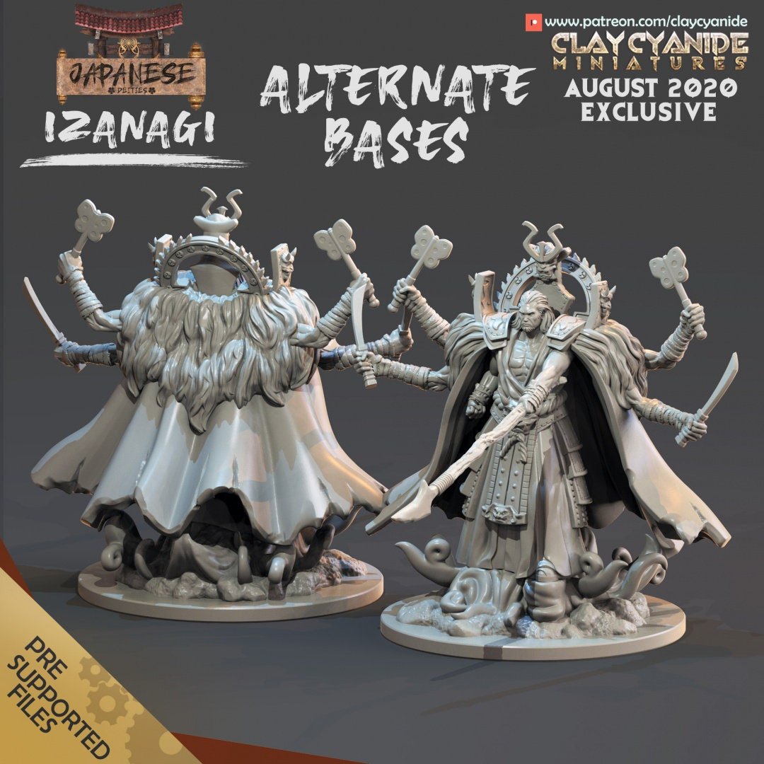 Clay Cyanide - Japanese Gods - Sigmarite Boutique