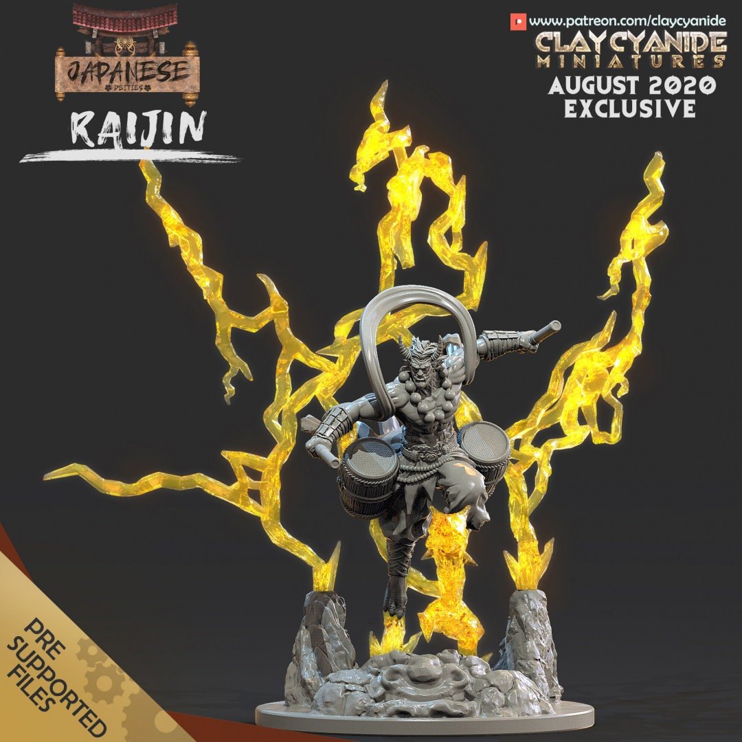 Clay Cyanide - Japanese Gods - Sigmarite Boutique