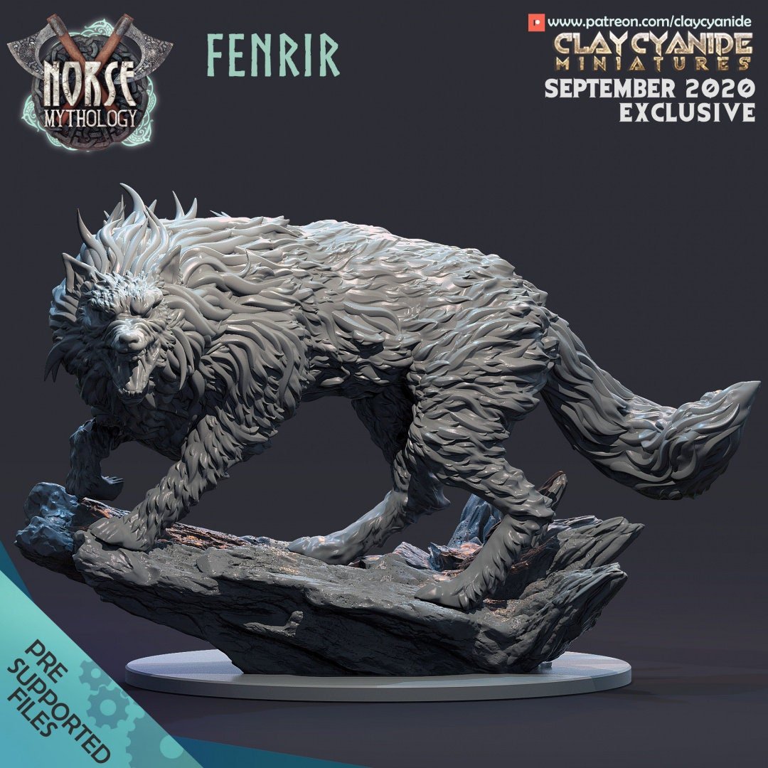 Clay Cyanide - Mythical Norse Monsters - Sigmarite Boutique