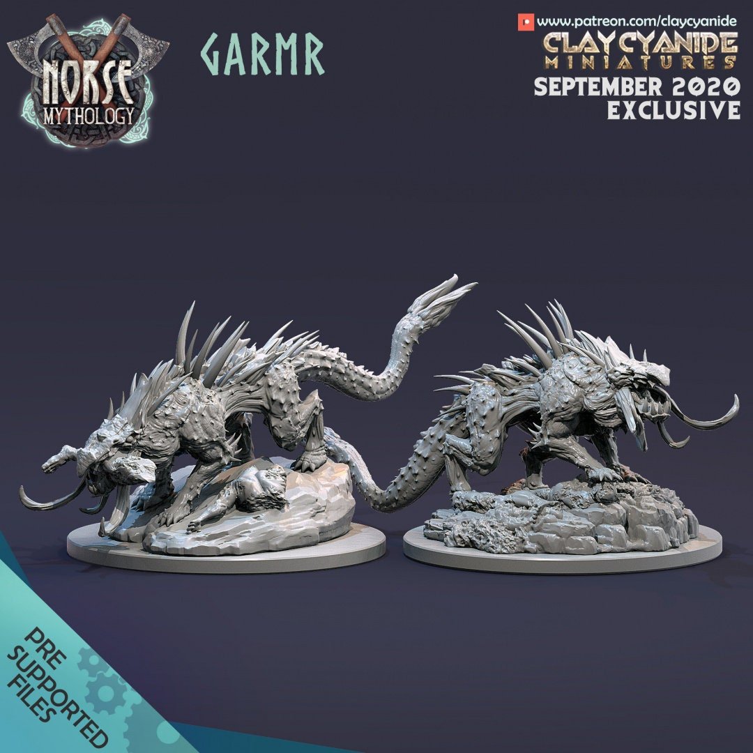 Clay Cyanide - Mythical Norse Monsters - Sigmarite Boutique