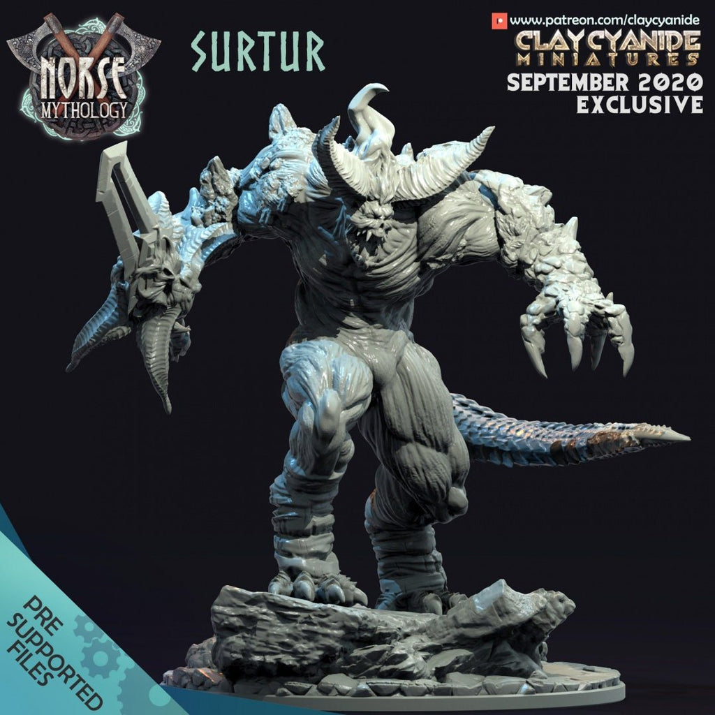 Clay Cyanide - Mythical Norse Monsters - Sigmarite Boutique