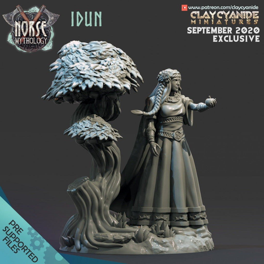 Clay Cyanide - Norse Goddesses - Sigmarite Boutique