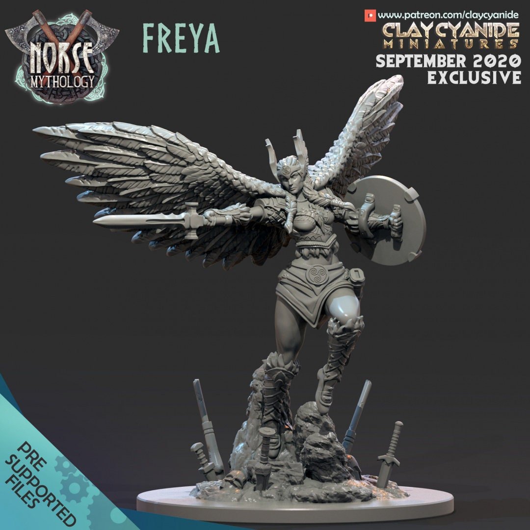 Clay Cyanide - Norse Goddesses - Sigmarite Boutique