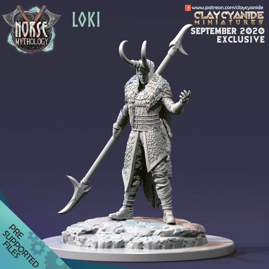 Clay Cyanide - Norse Gods - Sigmarite Boutique