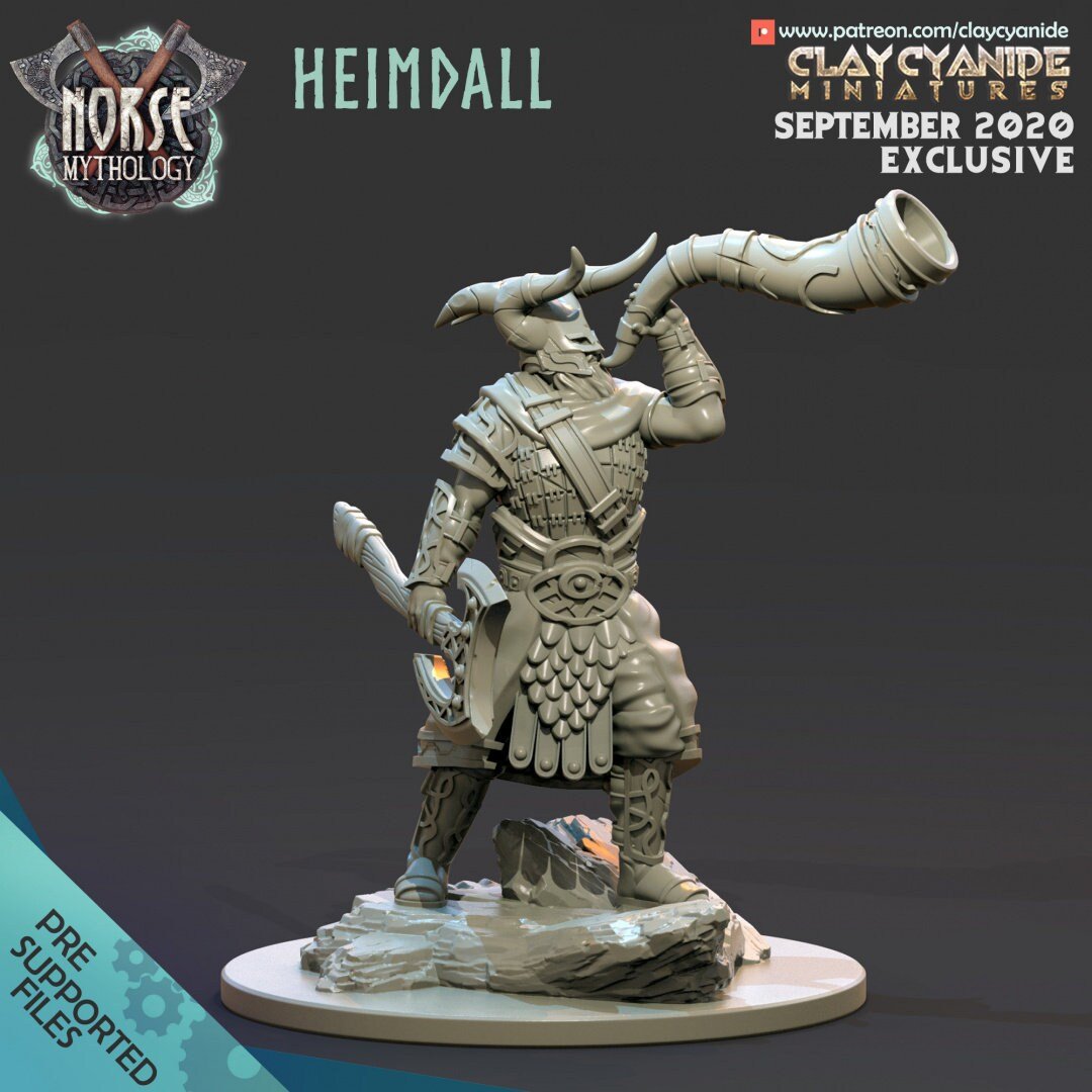 Clay Cyanide - Norse Gods - Sigmarite Boutique