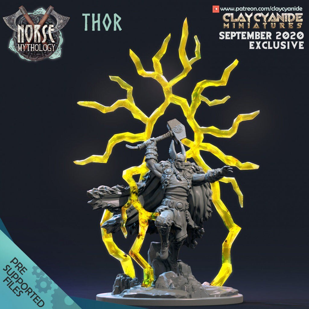 Clay Cyanide - Norse Gods - Sigmarite Boutique