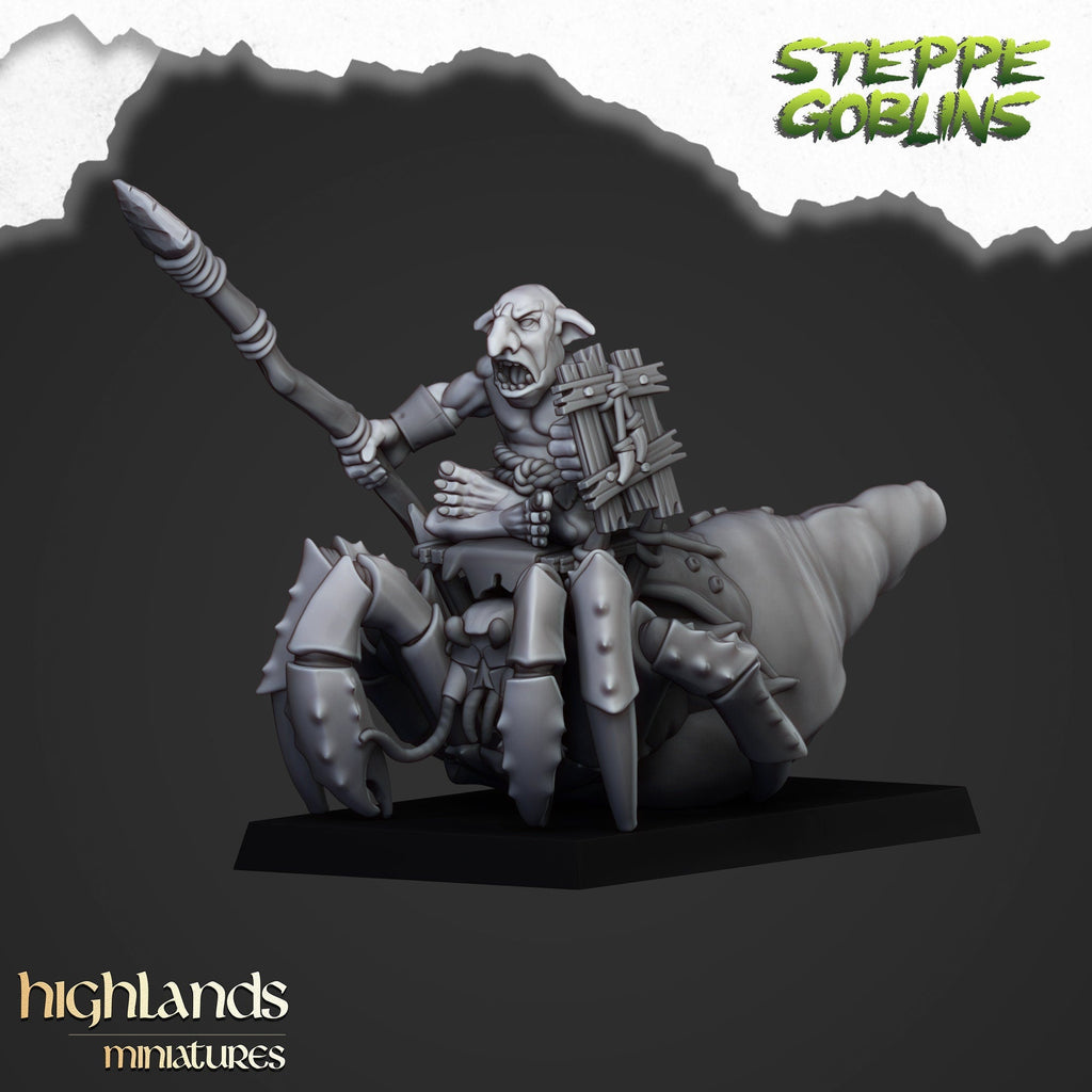 Coastal Goblin Crab Cavalry - Highlands Miniatures - Sigmarite Boutique