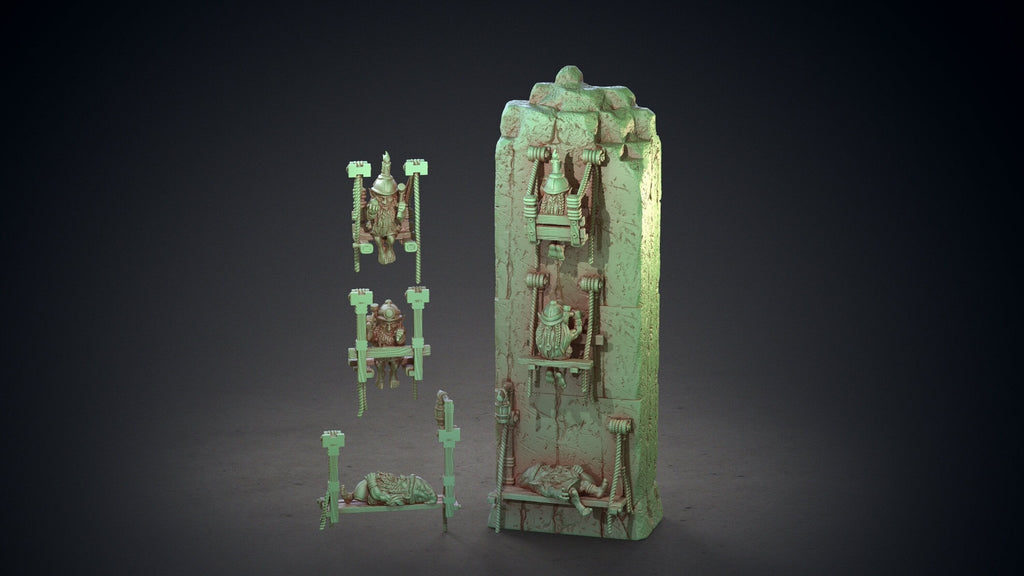 Coblynau Miner Diorama - Celtic Mythology - Clay Cyanide - Sigmarite Boutique