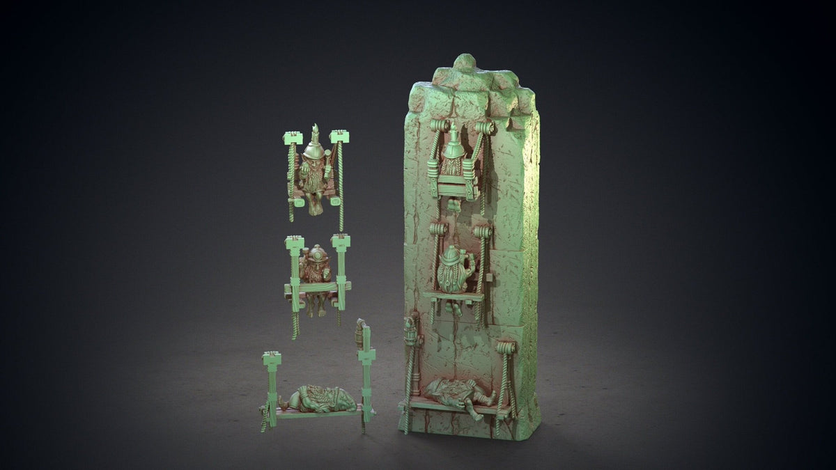 Coblynau Miner Diorama - Celtic Mythology - Clay Cyanide - Sigmarite Boutique