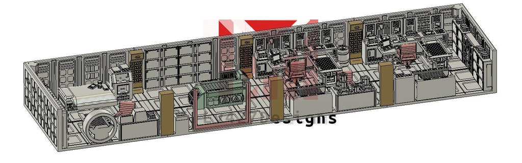 Colony Hub Med Bay - LV-427 Designs - Sigmarite Boutique