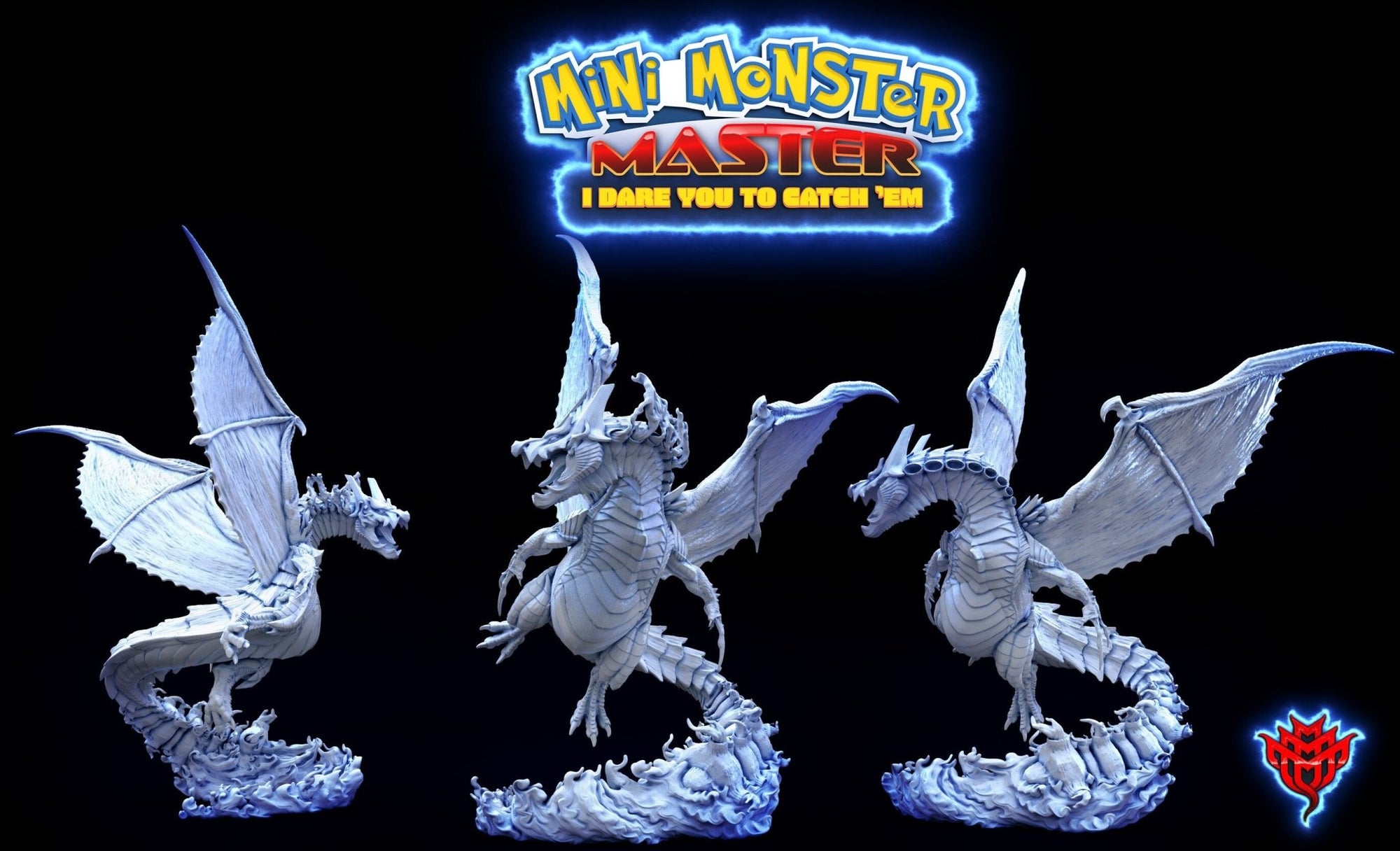 Colossal Inferno Drake - Mini Monster Master - Mini Monster Mayhem - Sigmarite Boutique