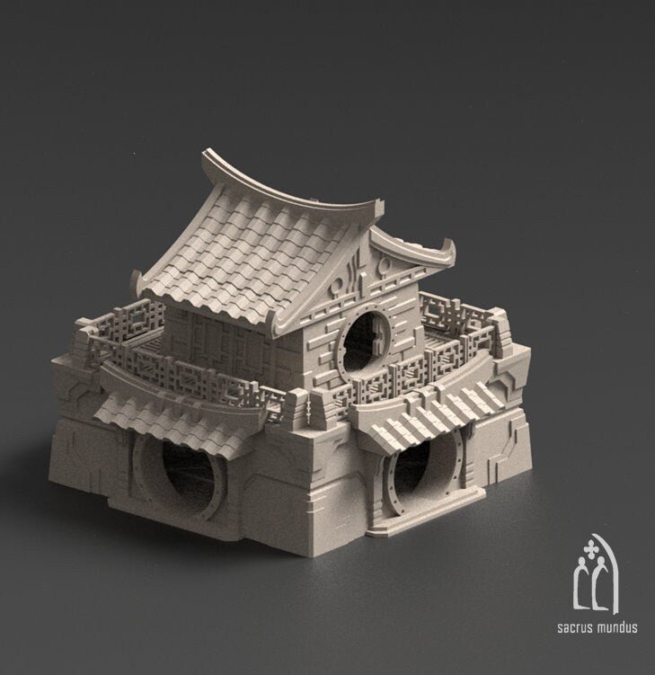 Command Centre - Lontan, the Commercial Haven - Sacrus Mundus Designs - Sigmarite Boutique