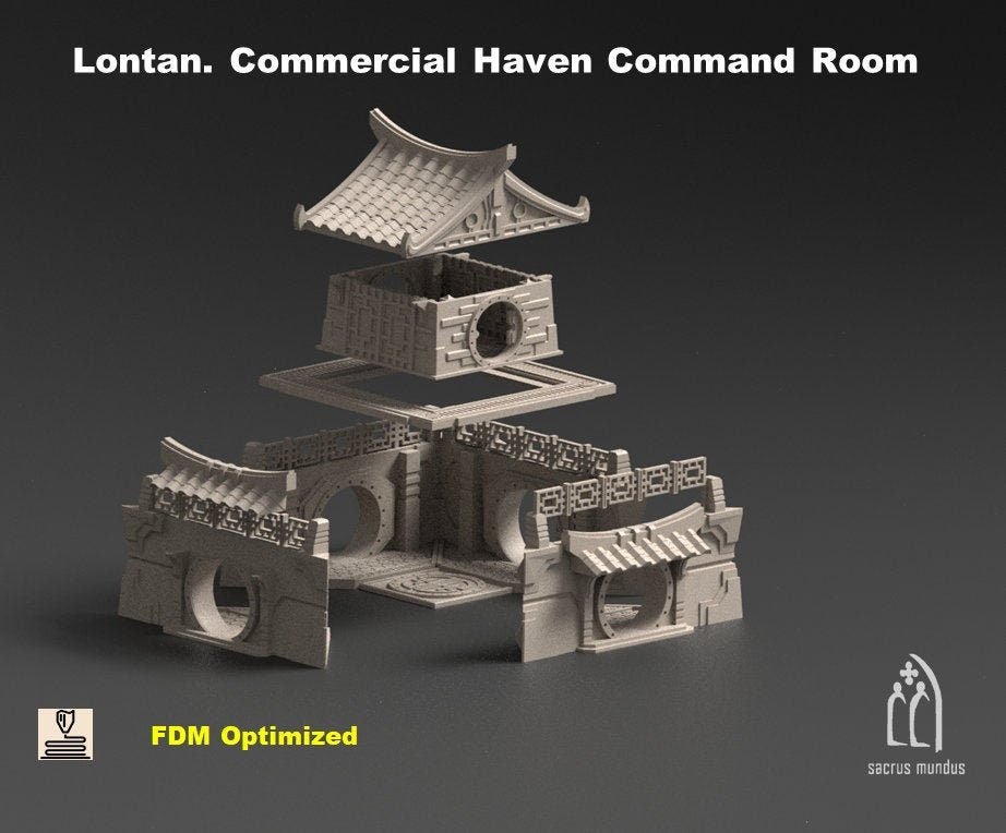 Command Centre - Lontan, the Commercial Haven - Sacrus Mundus Designs - Sigmarite Boutique
