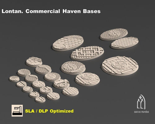 Commercial District Bases - Lontan - Sacrus Mundus - Sigmarite Boutique
