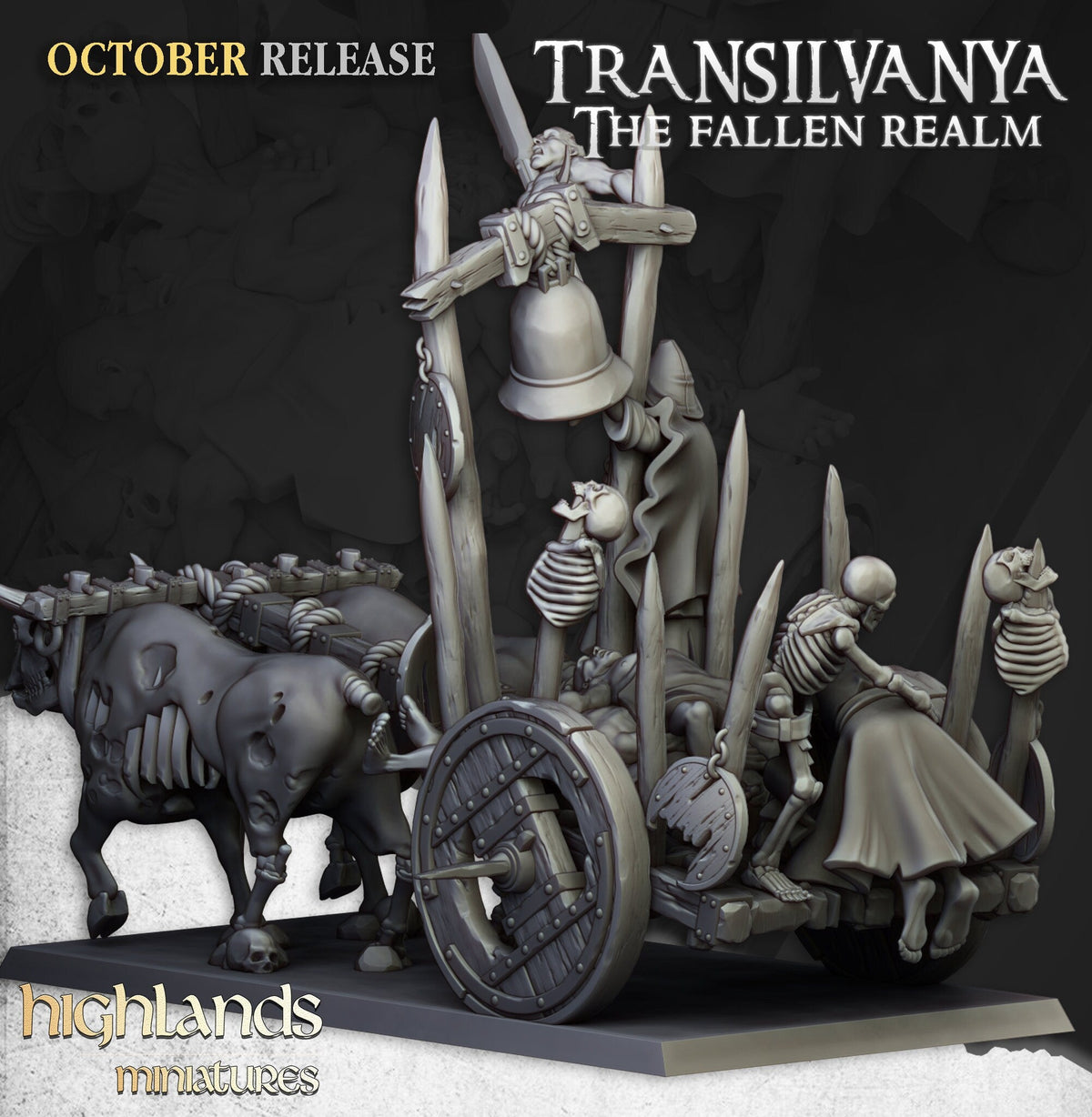 Corpse Cart - Highlands Miniatures - Sigmarite Boutique