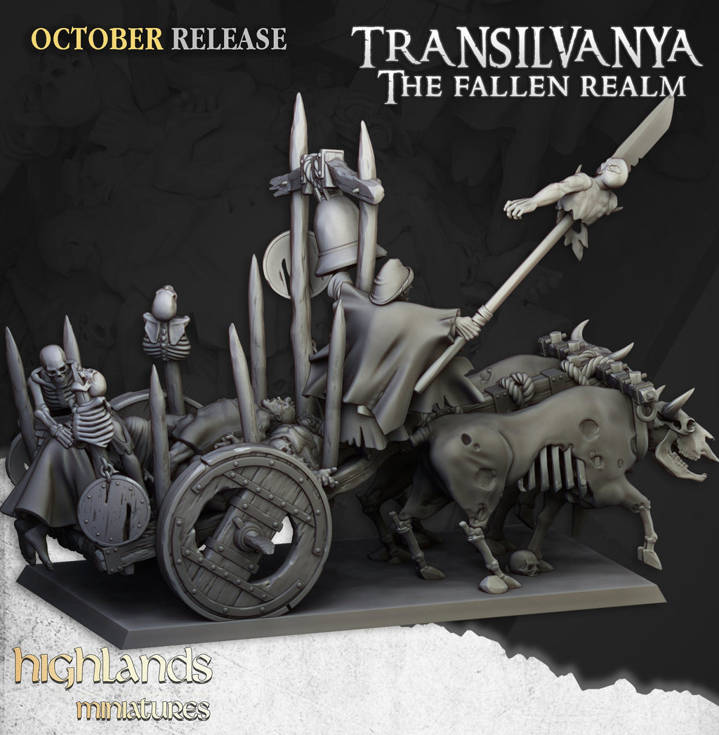 Corpse Cart - Highlands Miniatures - Sigmarite Boutique