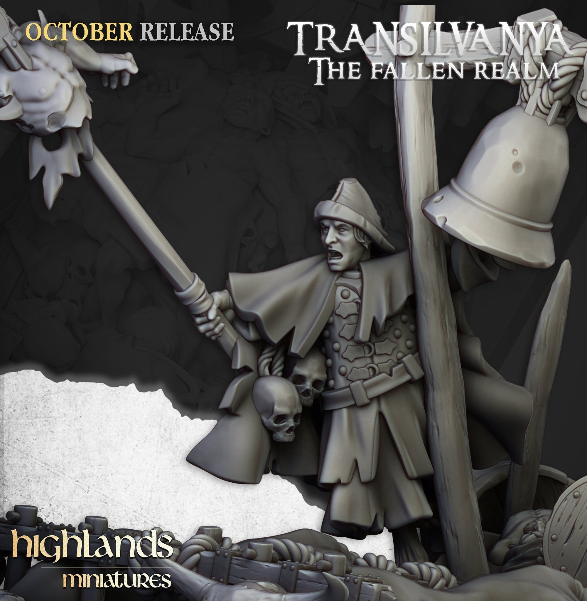 Corpse Cart - Highlands Miniatures - Sigmarite Boutique