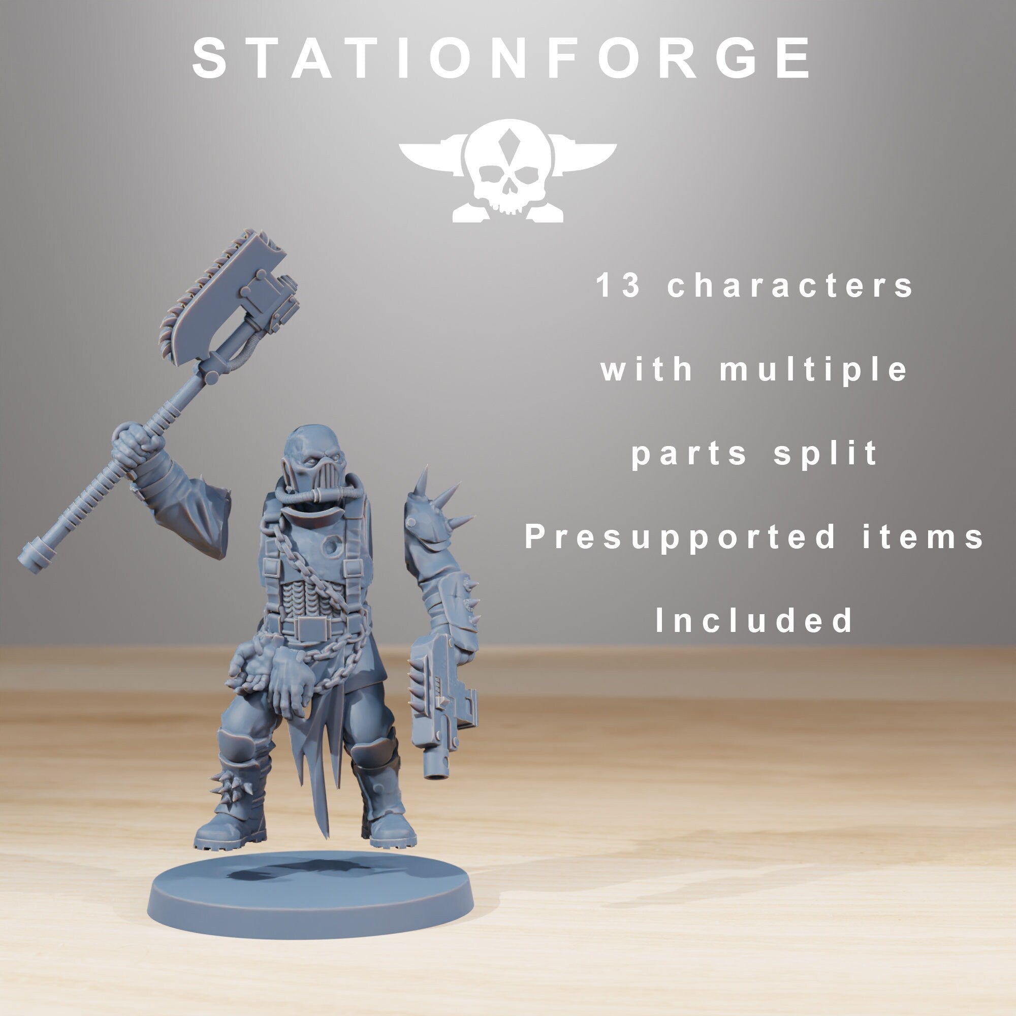 Corrupted Guard Forsaken - StationForge - Sigmarite Boutique