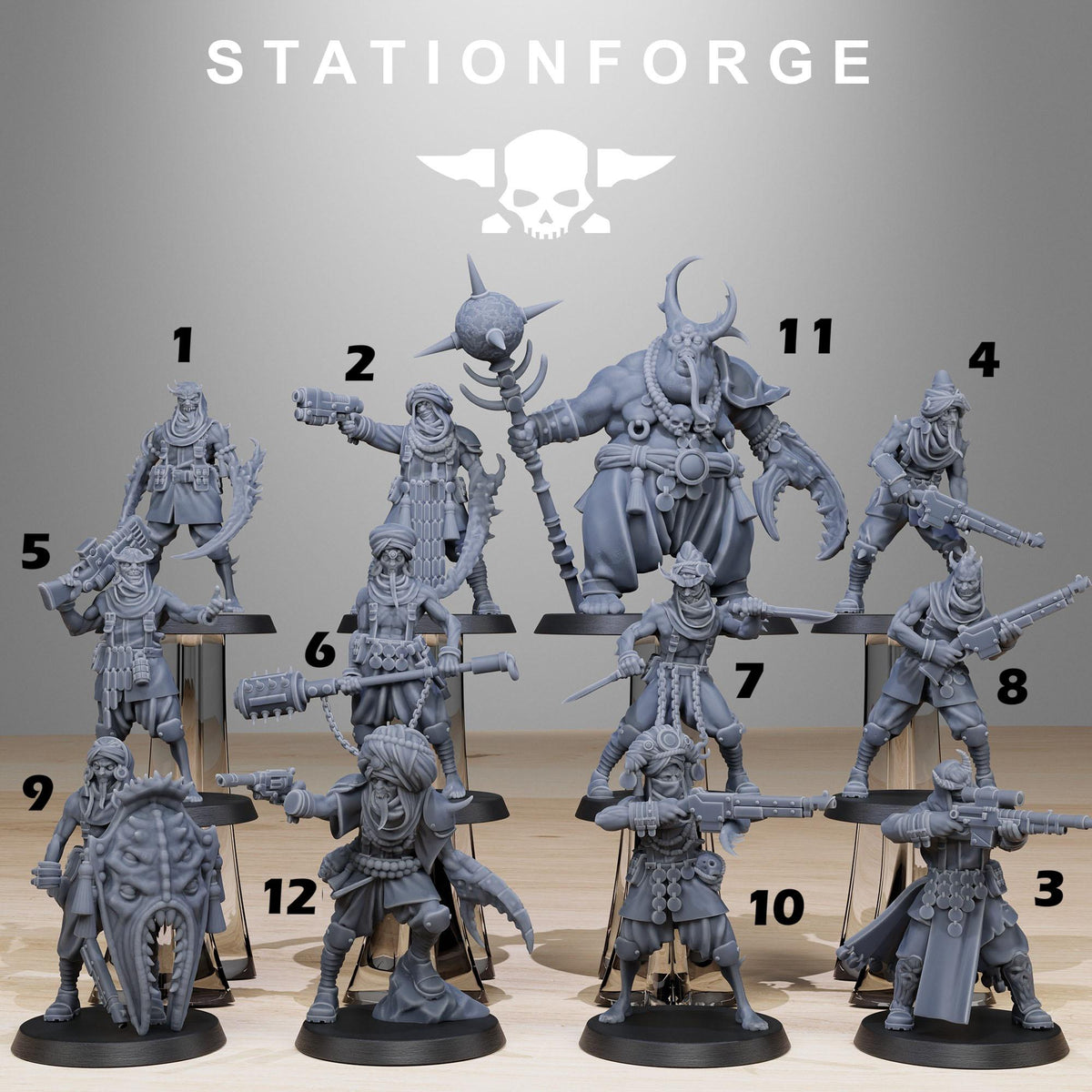 Corrupted Guard Lechers - StationForge - Sigmarite Boutique