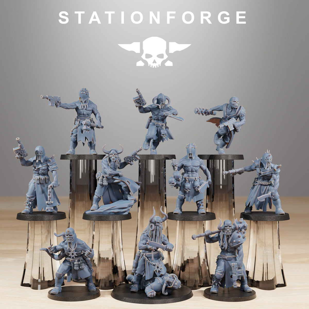 Corrupted Guard Sectarians - StationForge - Sigmarite Boutique