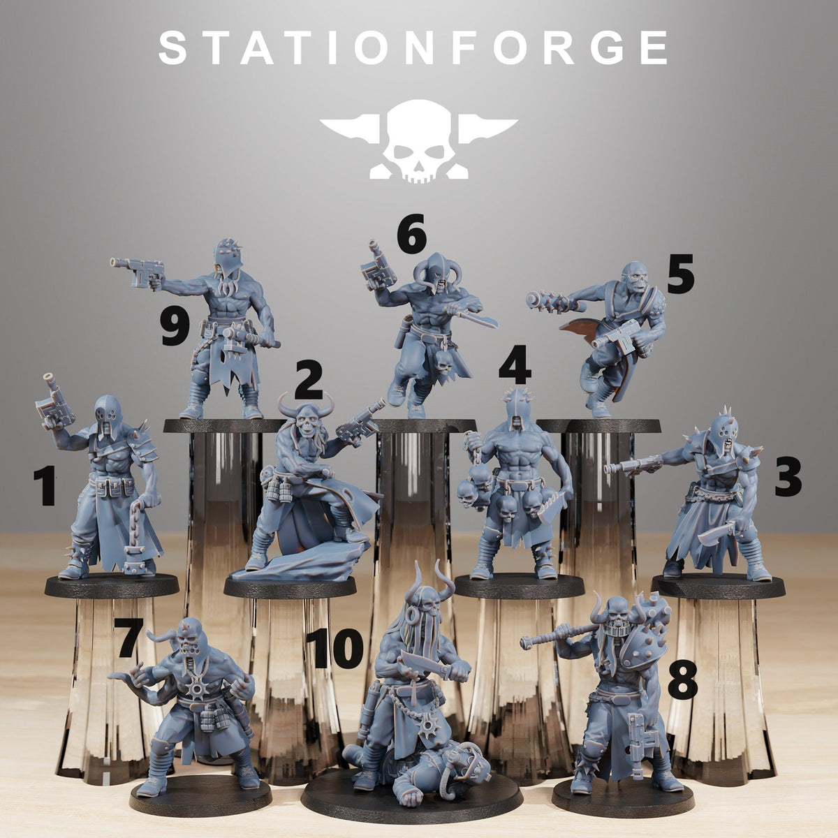 Corrupted Guard Sectarians - StationForge - Sigmarite Boutique