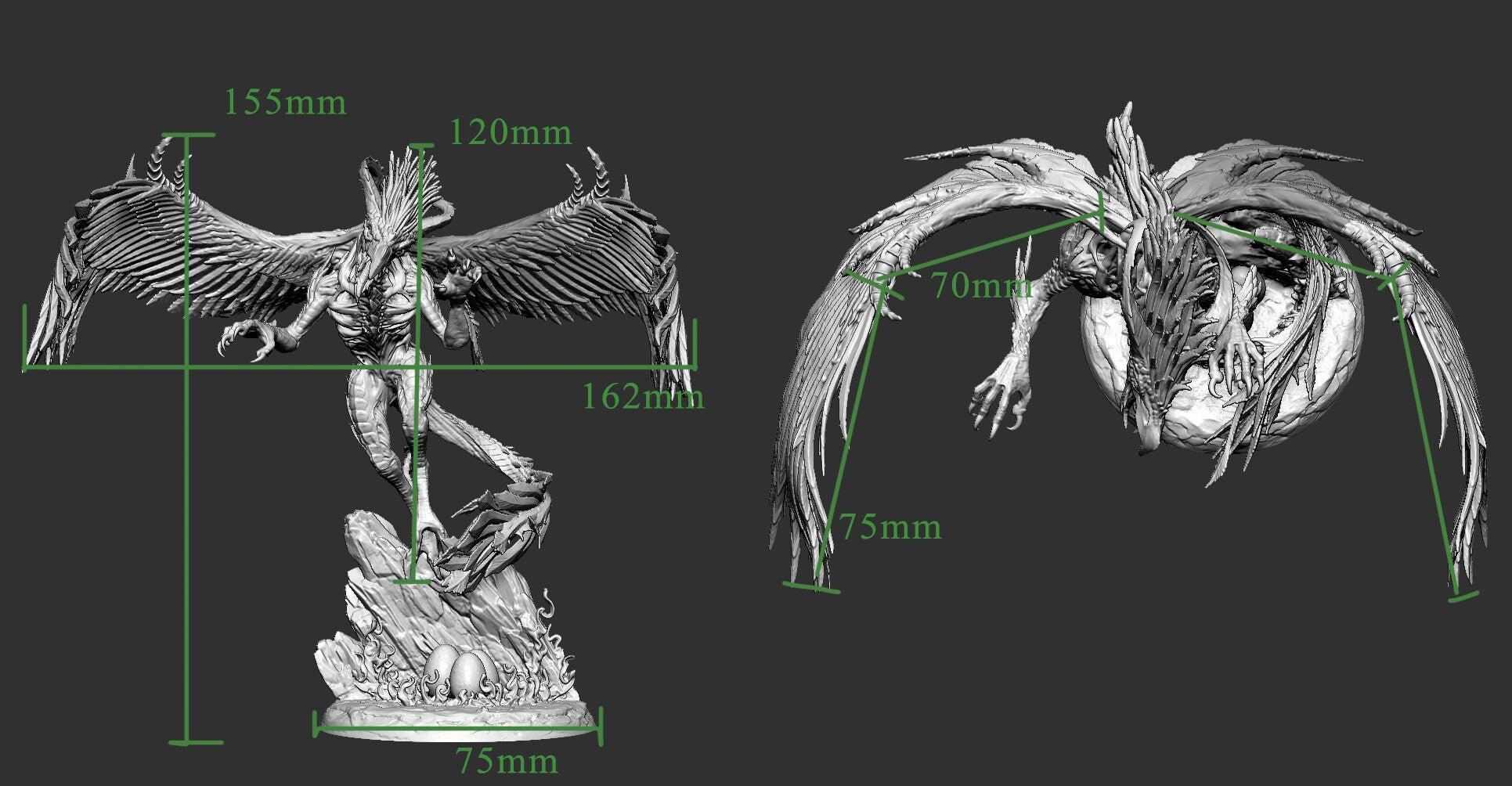 Corrupted Phoenix - The Light Corrupted - Mini Monster Mayhem - Sigmarite Boutique