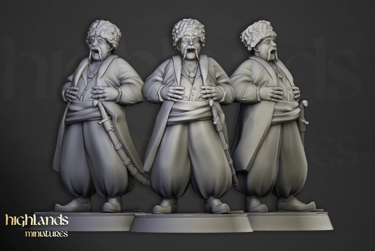 Cossack Leader - Highlands Miniatures - Sigmarite Boutique