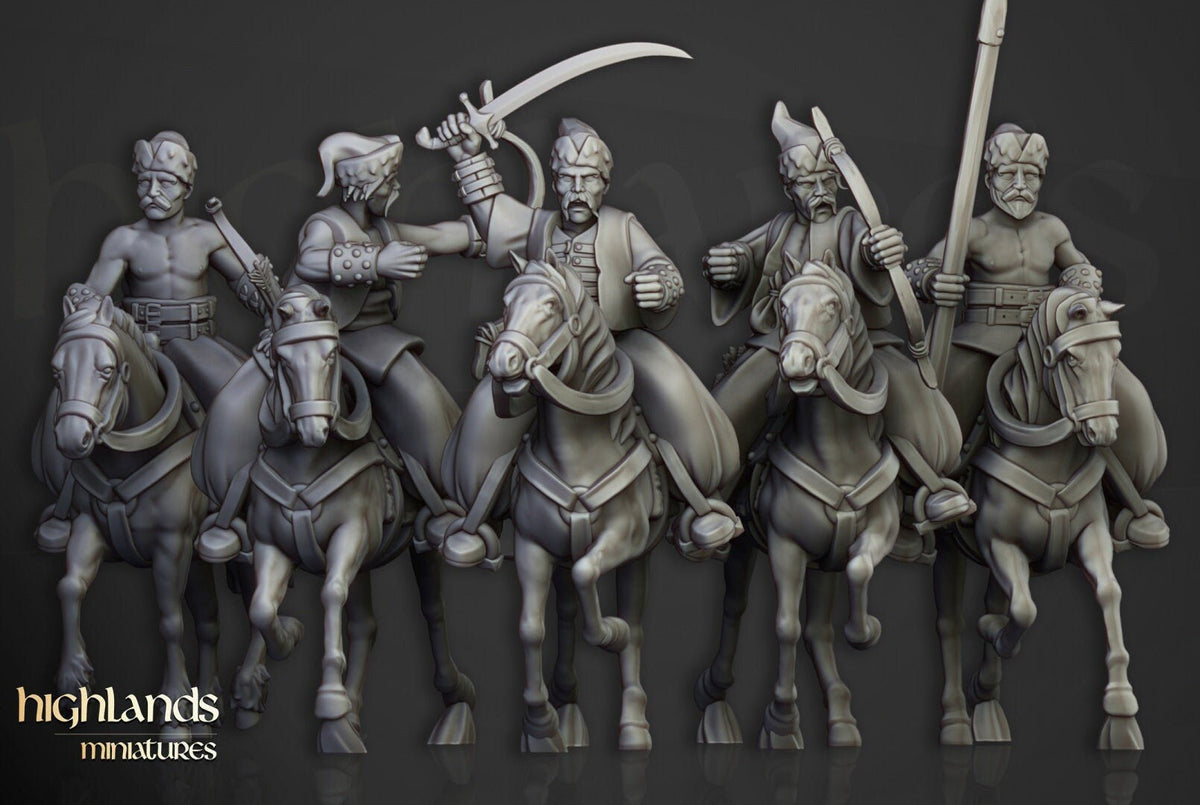 Cossack Light Cavalry - Highlands Miniatures - Sigmarite Boutique