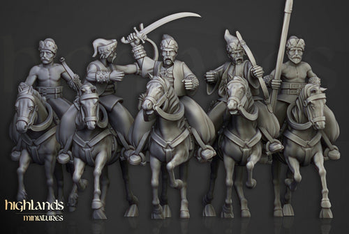 Cossack Light Cavalry - Highlands Miniatures - Sigmarite Boutique