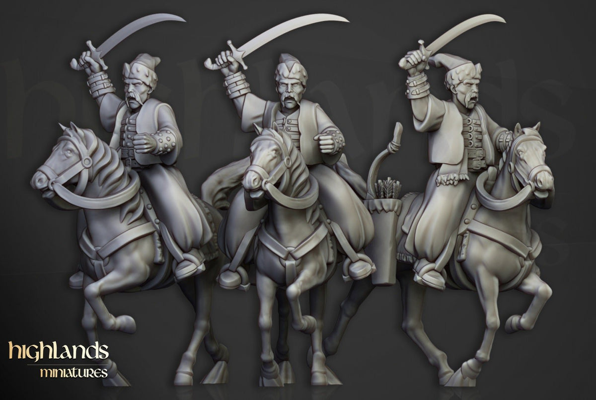 Cossack Light Cavalry - Highlands Miniatures - Sigmarite Boutique