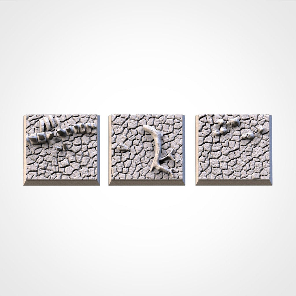 Cracked Desert Bases - Txarli Factory - Sigmarite Boutique