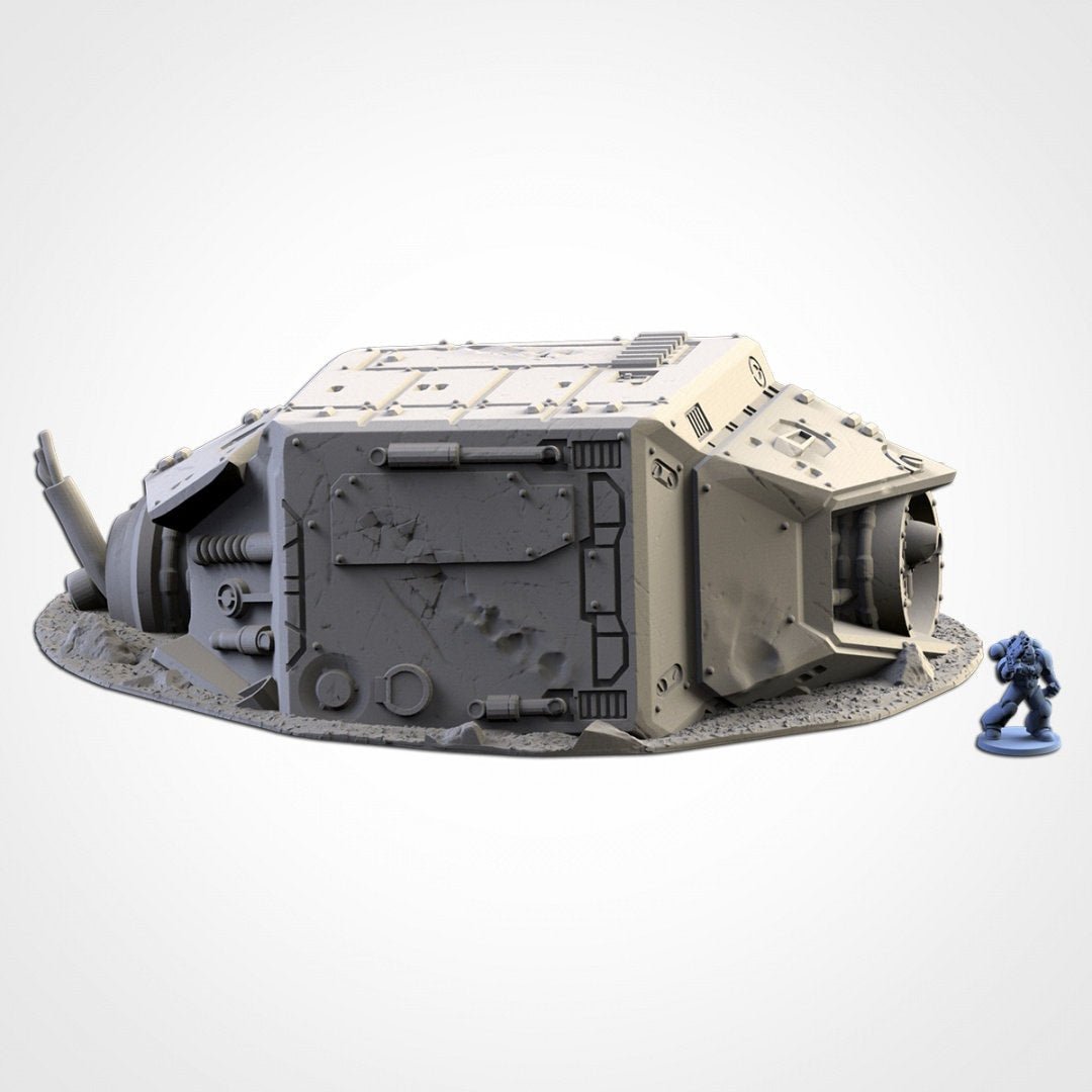 Crashed Giant Robot Dog - Txarli Factory - Sigmarite Boutique