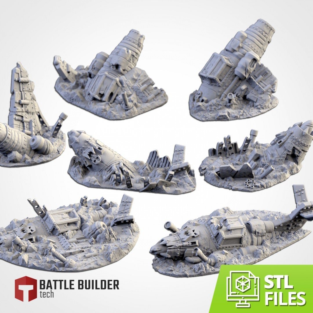 Crashed Orc Planes - Txarli Factory - Sigmarite Boutique