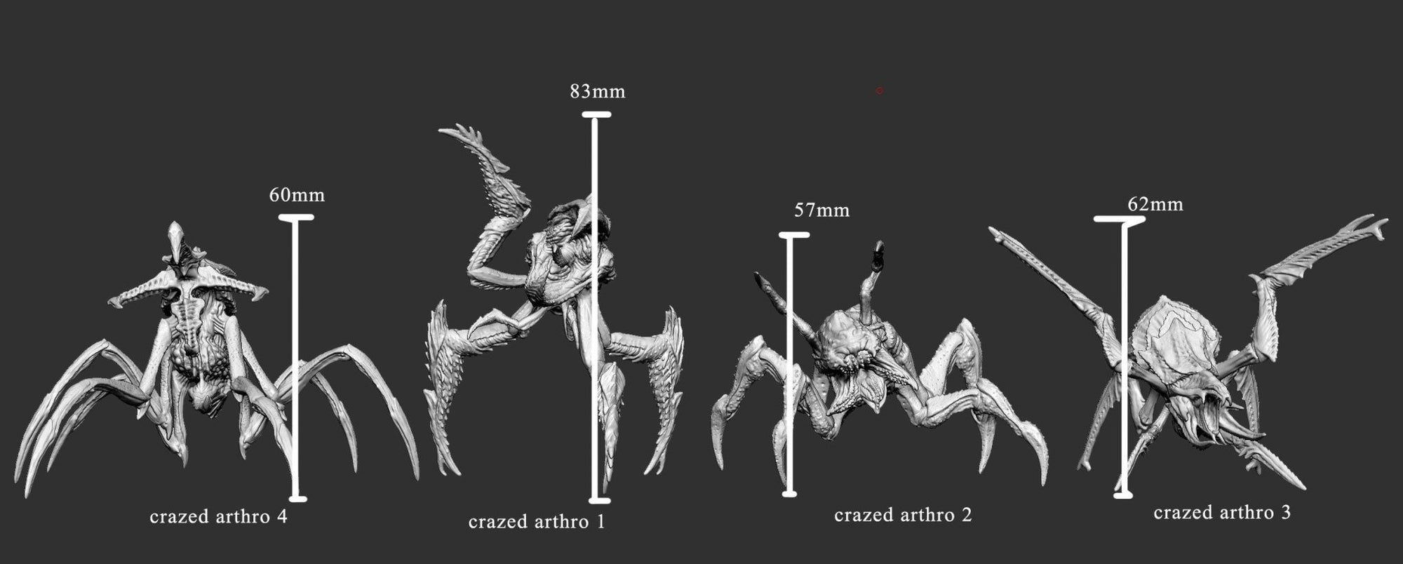 Crazed Arthropods - Infestation - Mini Monster Mayhem - Sigmarite Boutique