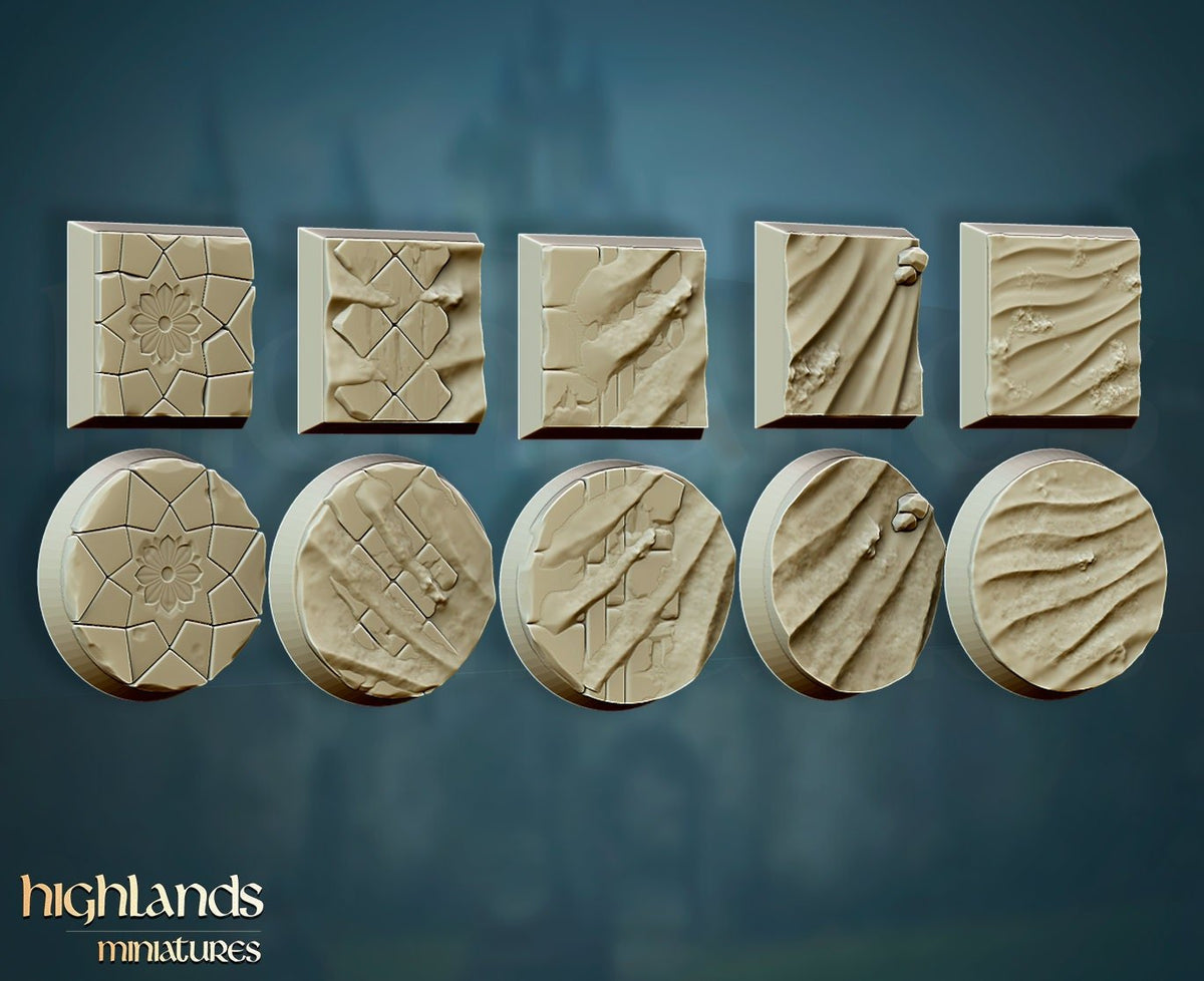Crusader Bases - Highland Miniatures - Sigmarite Boutique