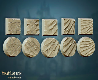 Crusader Bases - Highland Miniatures - Sigmarite Boutique