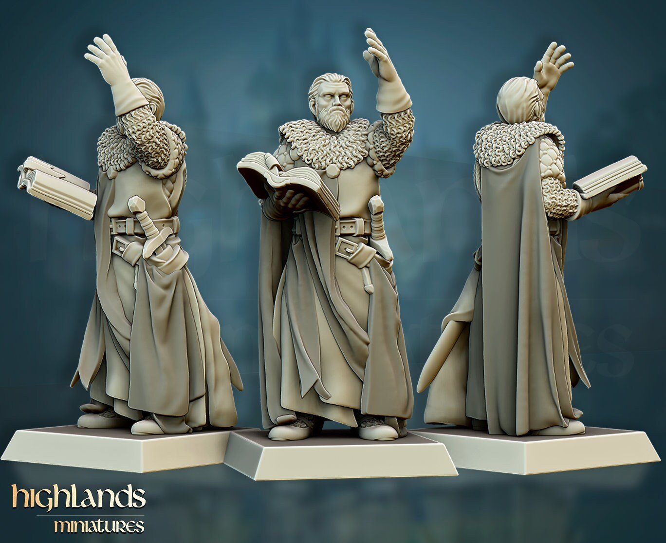 Crusader Command - Highlands Miniatures - Sigmarite Boutique