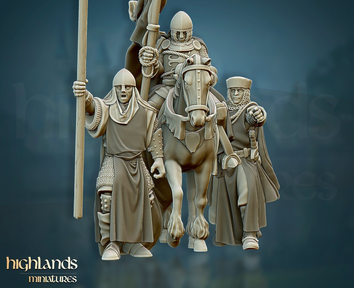 Crusader Reliquary - Highlands Miniatures - Sigmarite Boutique