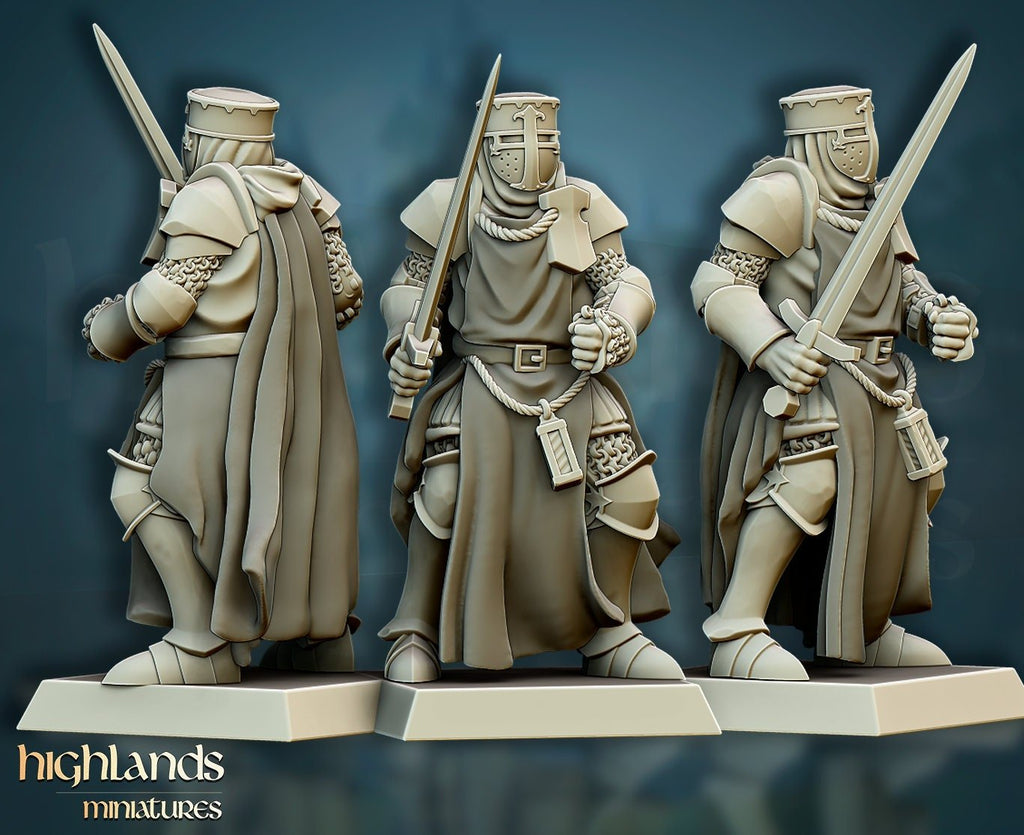 Crusaders - Highlands Miniatures - Sigmarite Boutique