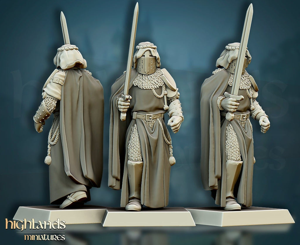 Crusaders - Highlands Miniatures - Sigmarite Boutique
