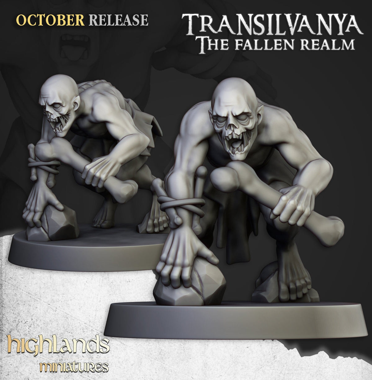 Crypt Ghouls - Highlands Miniatures - Sigmarite Boutique