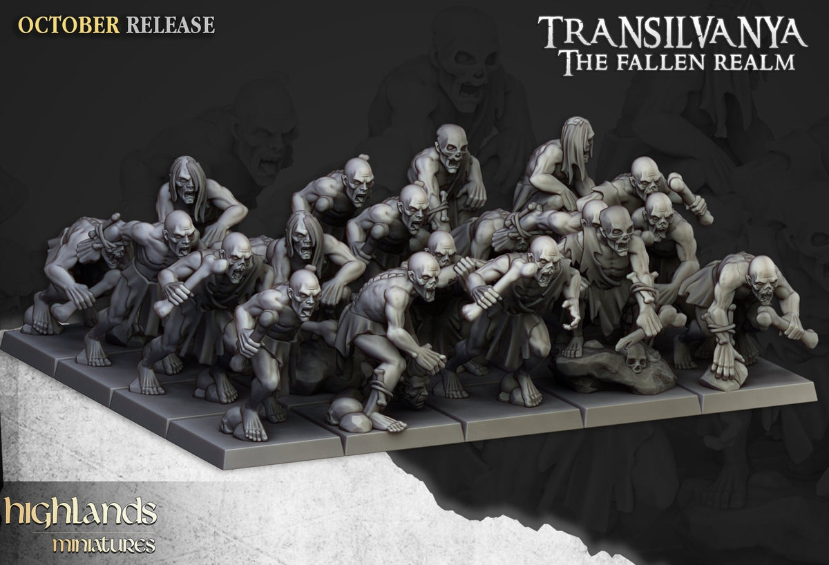 Crypt Ghouls - Highlands Miniatures - Sigmarite Boutique