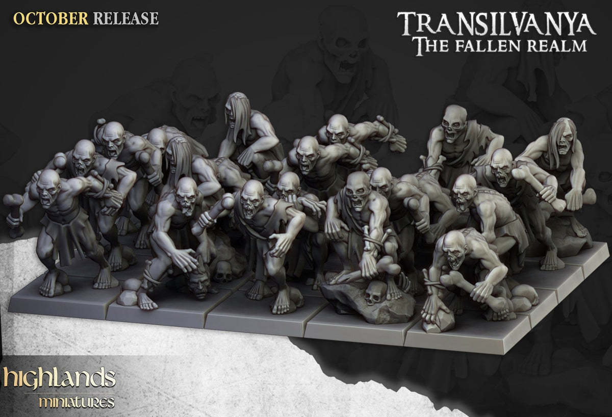 Crypt Ghouls - Highlands Miniatures - Sigmarite Boutique