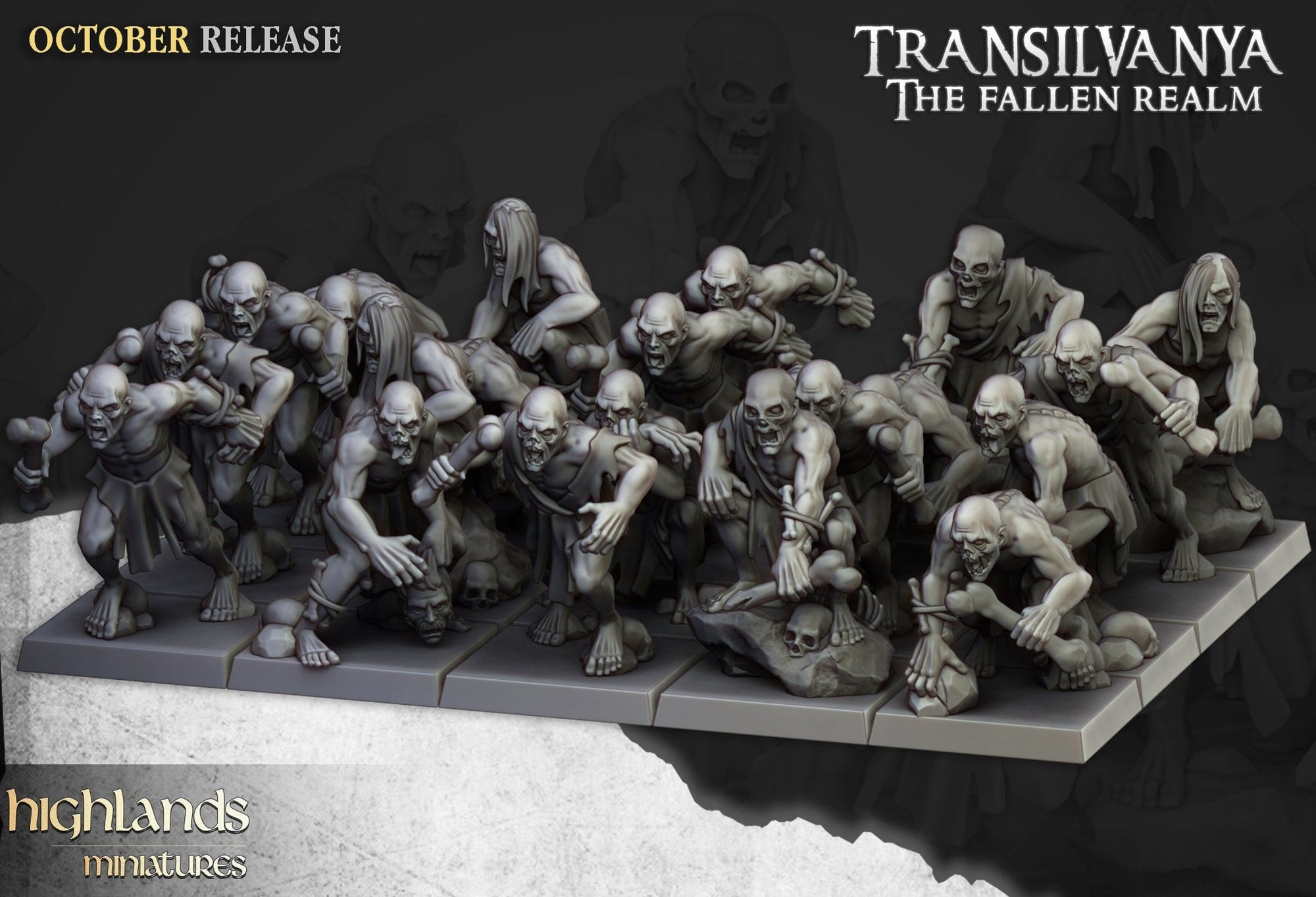 Crypt Ghouls - Highlands Miniatures - Sigmarite Boutique