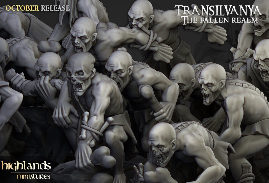 Crypt Ghouls - Highlands Miniatures - Sigmarite Boutique