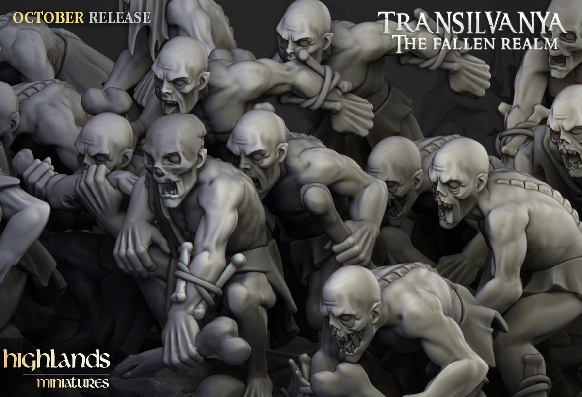 Crypt Ghouls - Highlands Miniatures - Sigmarite Boutique