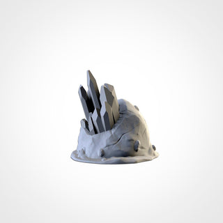 Crystal Stone Terrain - Scifi Terrain - 3D Printed PLA Plastic - Sigmarite Boutique