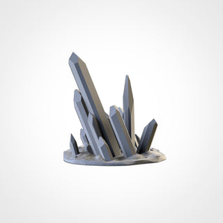 Crystal Stone Terrain - Scifi Terrain - 3D Printed PLA Plastic - Sigmarite Boutique