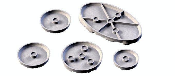Crystal Xenos Bases - Txarli Factory - Sigmarite Boutique