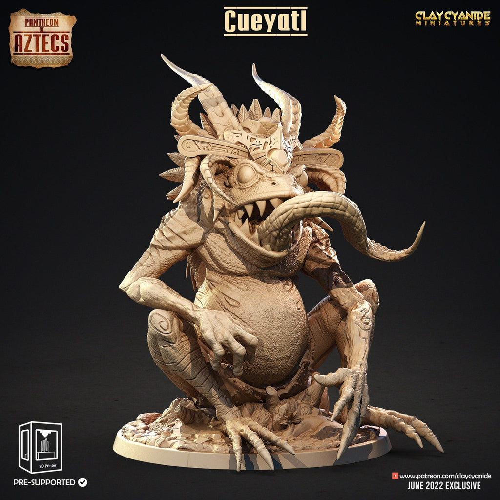 Cueyatl - Pantheon of the Aztecs - Clay Cyanide - Sigmarite Boutique